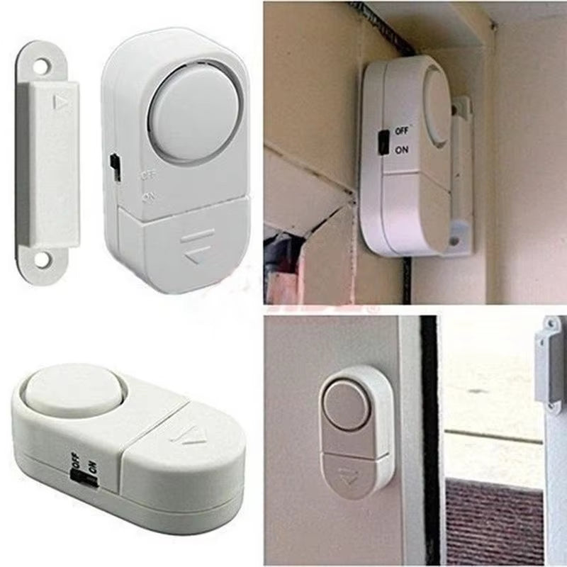 Door and Window Alarm Security Wireless Home Window Door Anti-Theft Security Alarm System Magnetic Sensor